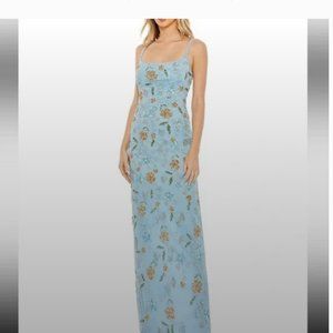 Mac Duggal - Women’s Beaded Floral Column Gown / **See Details**